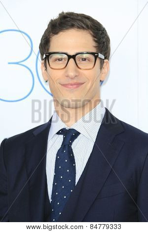 SANTA MONICA - FEB 21: Andy Samberg at the 2015 Film Independent Spirit Awards on February 21, 2015 in Santa Monica, California