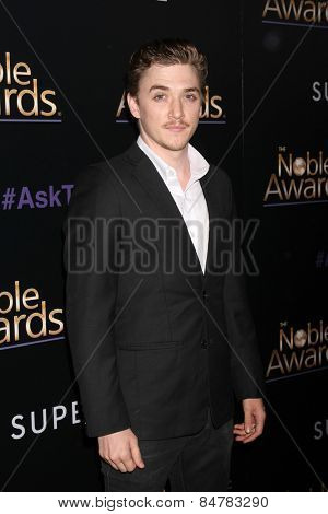LOS ANGELES - FEB 27:  Kyle Gallner at the Noble Awards at the Beverly Hilton Hotel on February 27, 2015 in Beverly Hills, CA