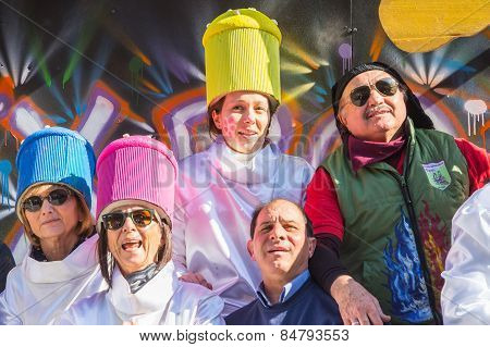 People At The Carnival