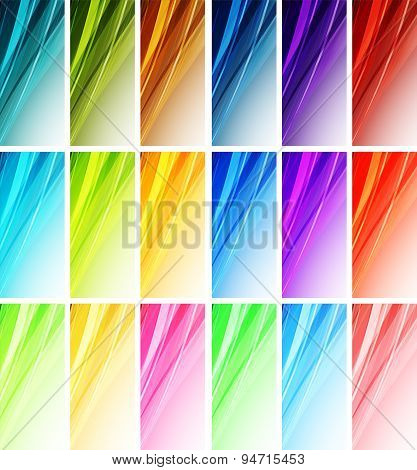 Abstract wavy background Vector design