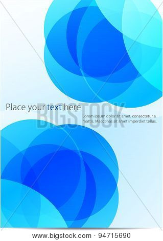 Abstract light vector background