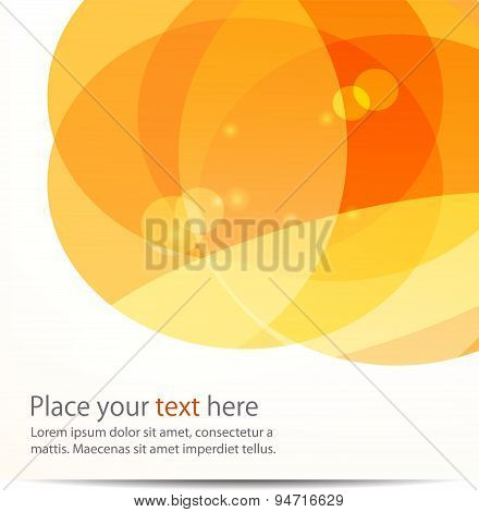 Abstract light vector background