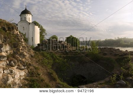 St. George's Church In The Ladoga Fortress.