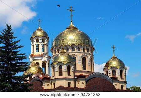 Church Of Mary Magdalene In Nalchik City.