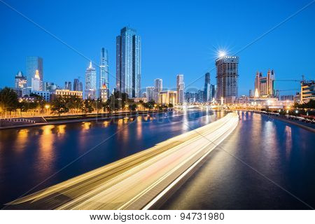 Tianjin At Night