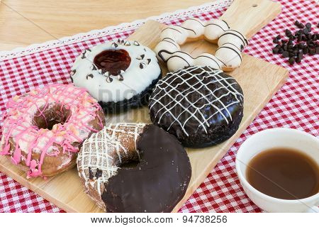 Doughnut Or Donut Coffee Break