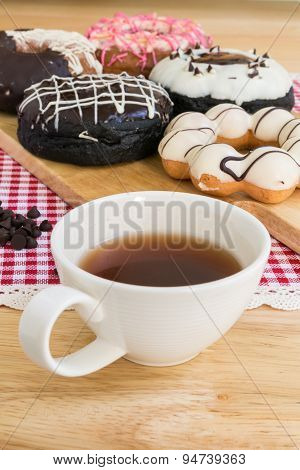 Doughnut Or Donut Coffee Break