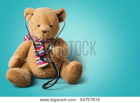 Teddy Bear, Recovery, Stethoscope.