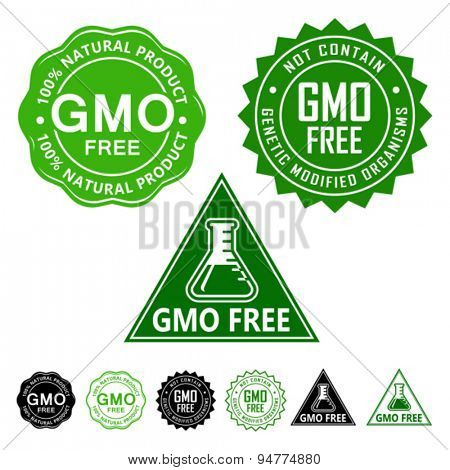 GMO Free Seals Set