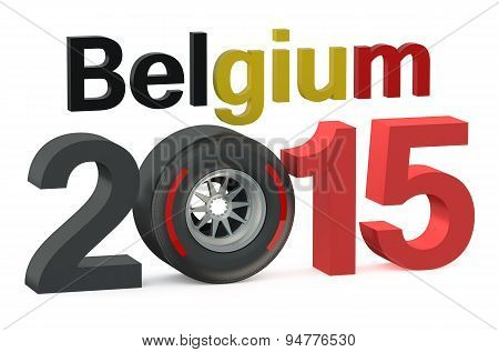 F1 Formula 1 Belgium Grand Prix In Spa-francorchamps 2015 Concept