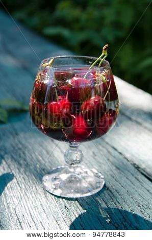 Cherry In A Glass