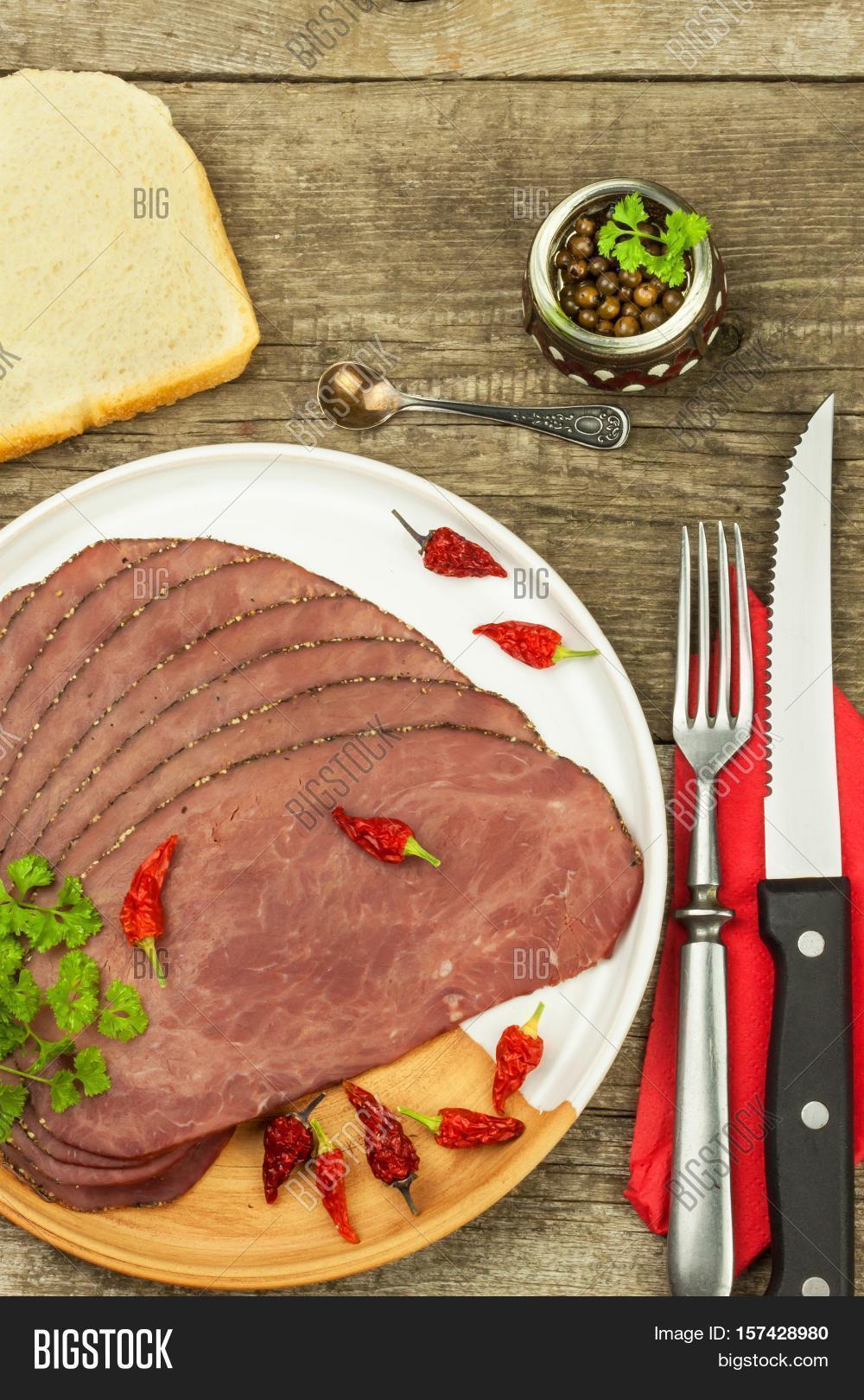 Cold Roast Beef On Image & Photo (Free Trial) Bigstock