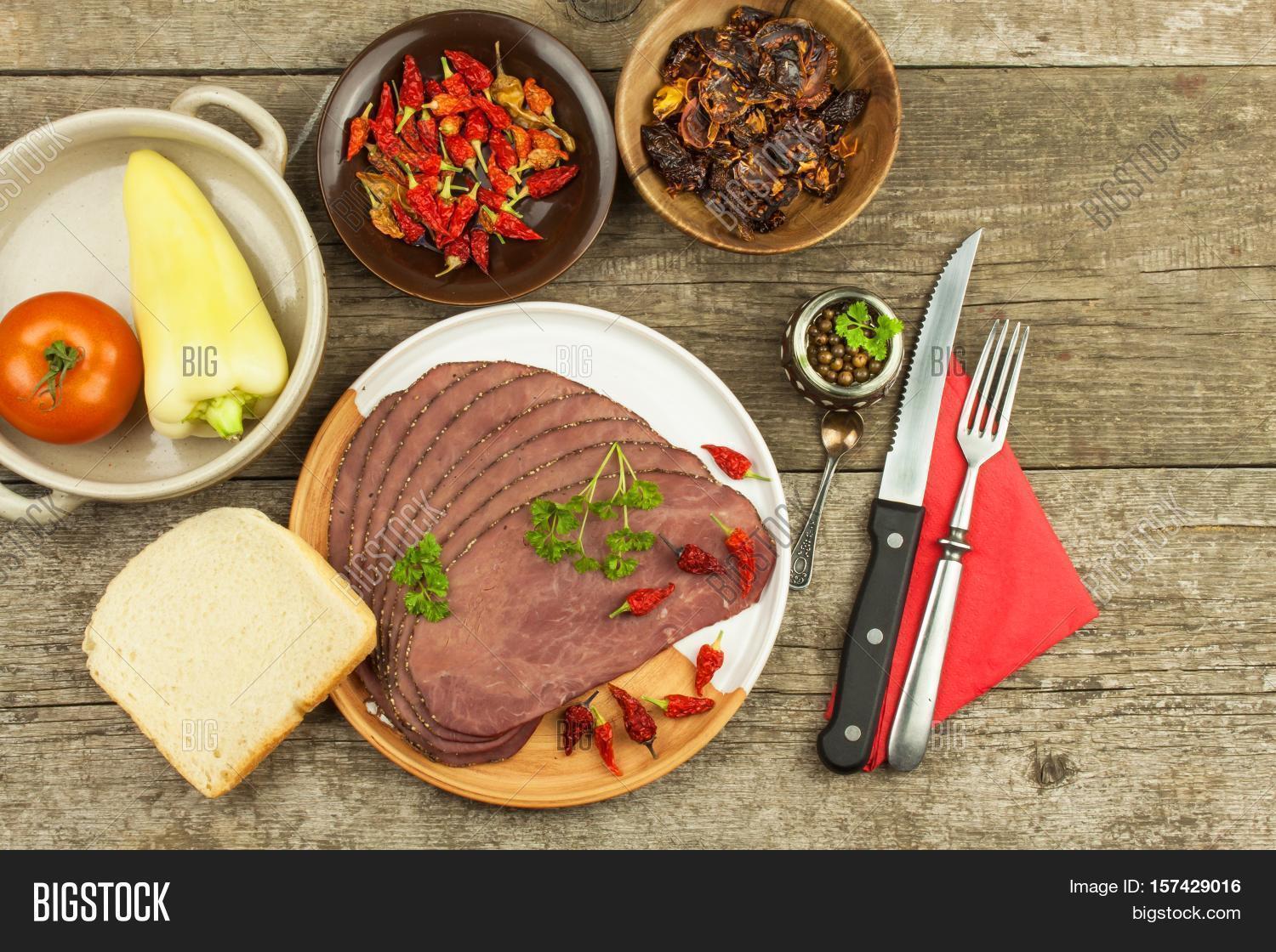 Cold Roast Beef On Image & Photo (Free Trial) Bigstock