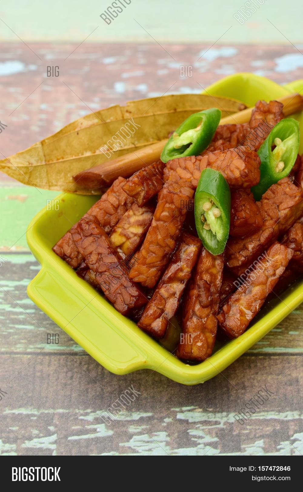 Tempeh Soy Sauce Green Image & Photo (Free Trial) Bigstock