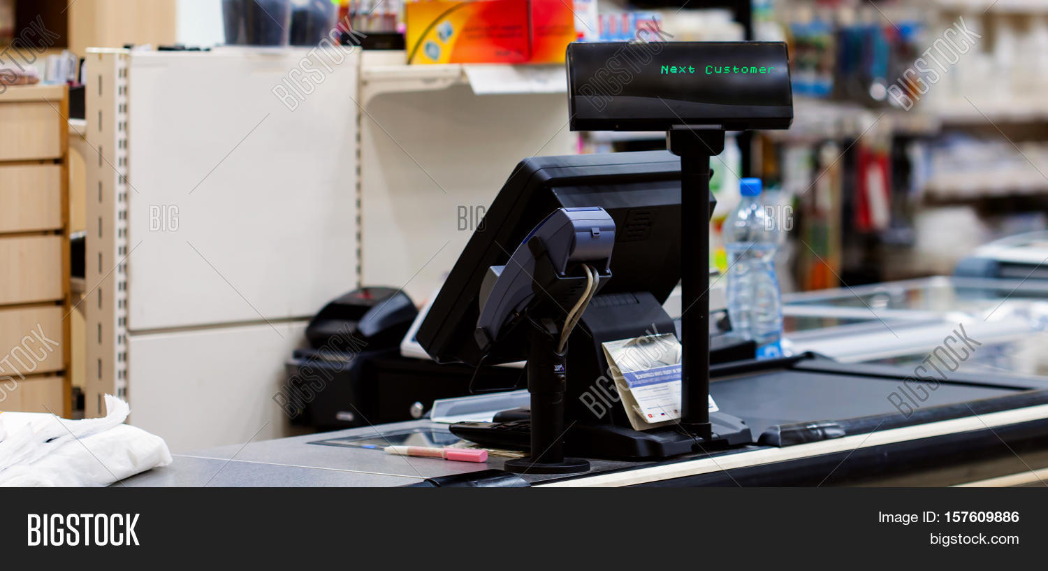 Empty Cash Desk Image & Photo (Free Trial) Bigstock