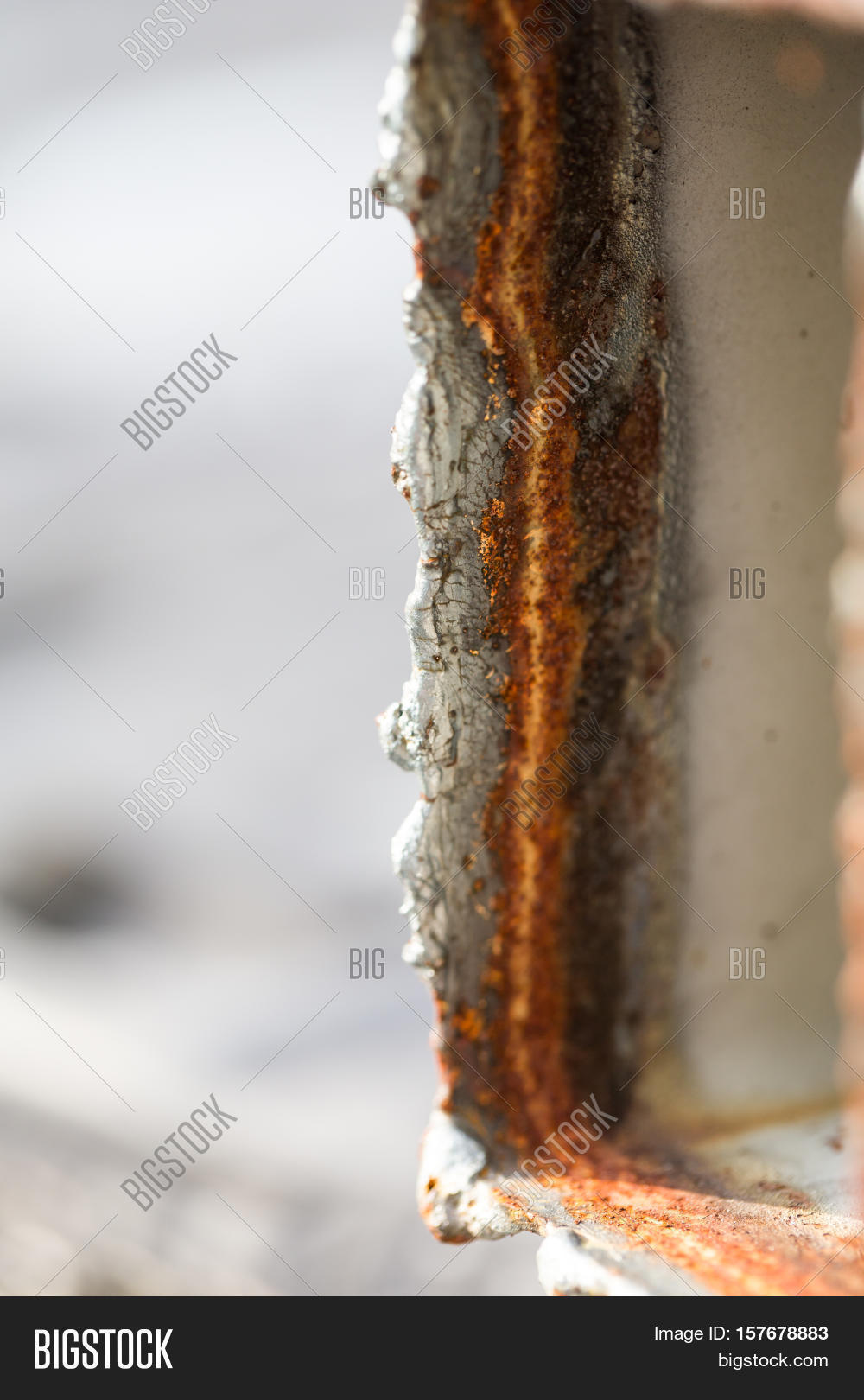Red Rust On Edges Cut Image & Photo (Free Trial) | Bigstock