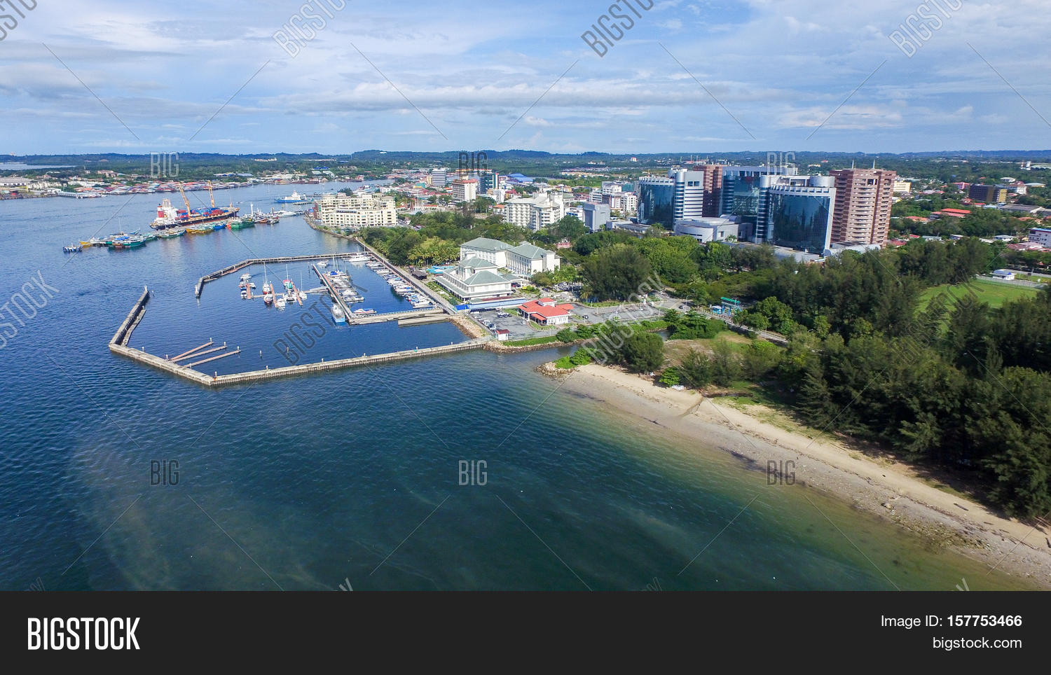 Aerial View Labuan Image & Photo (Free Trial) | Bigstock