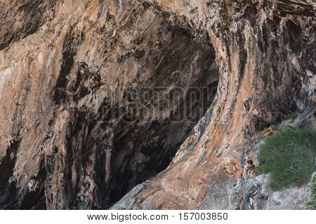 Dripstone cave Coves d Arta Mallorca in Spain