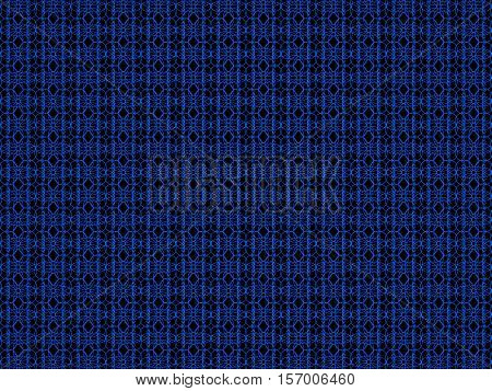 Abstract graphic background with blue pattern. 3d rendering
