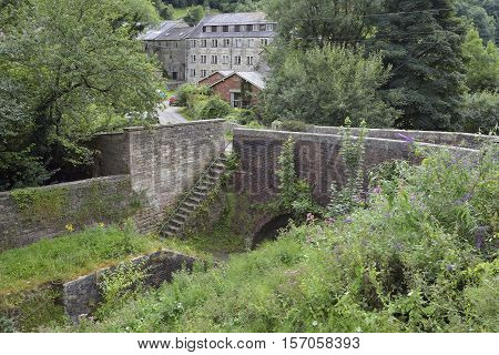 St. Mary's Bridge & Mill Chalford Thames & Severn Canal Gloucestershire