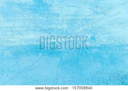 Vintage Blue Metal Background With Yellow Spot