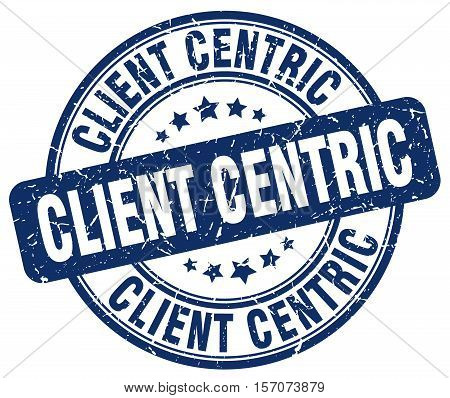 client centric. stamp. square. grunge. vintage. isolated. sign