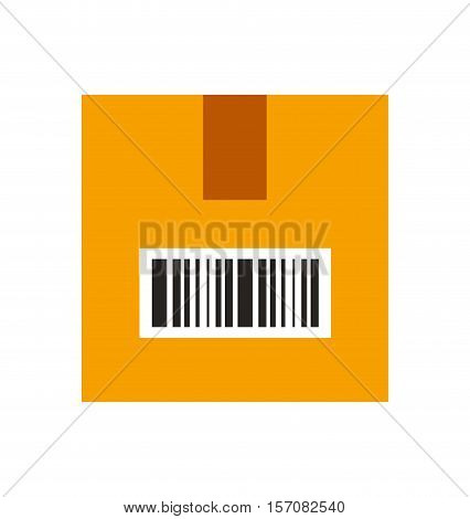 box carton container isolated icon vector illustration design