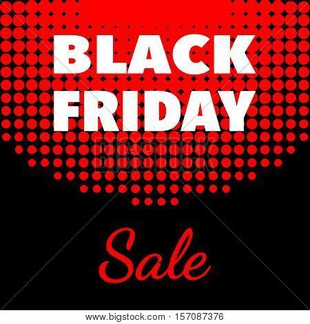 Black Friday Advertising Poster Design Vector Template