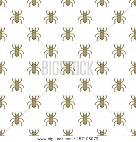Louse pattern. Cartoon illustration of louse vector pattern for web