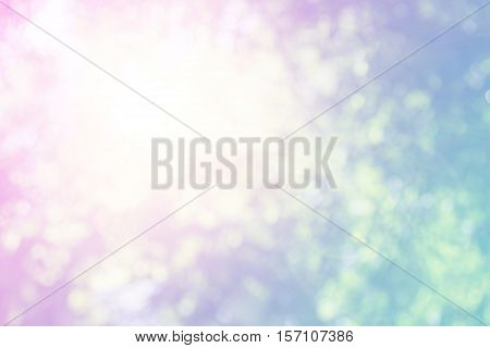 Blurred nature background.Backdrop with color and bright sun light. Summer holidays concept.bokeh background or Christmas background.Green Energy.Christmas Blurred.