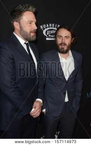 LOS ANGELES - NOV 14:  Ben Affleck, Casey Affleck at the 