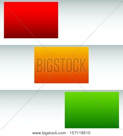 3 State Slider Buttons - Power Off, Standby, Power On Button(s)