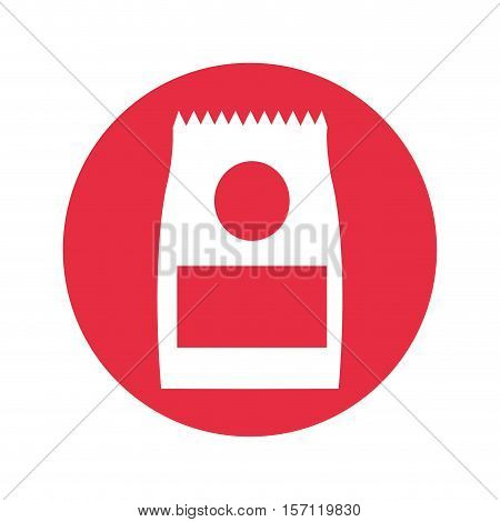 bag animal food isolated icon vector illustration design