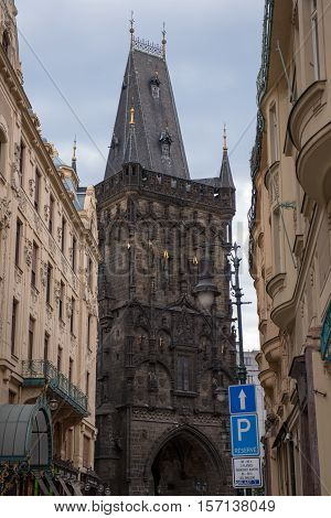the old Town of Prague Czech Republic