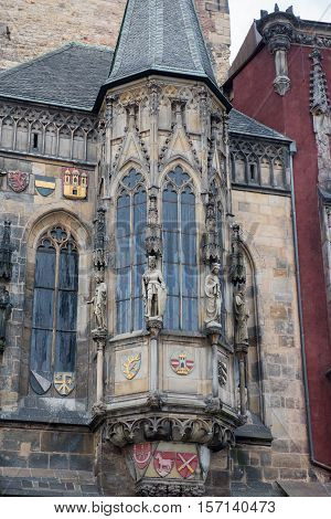 the old Town of Prague Czech Republic