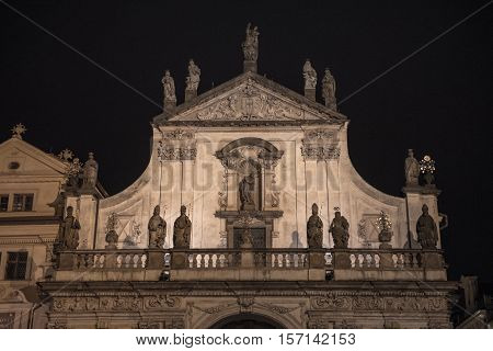 the old Town of Prague Czech Republic