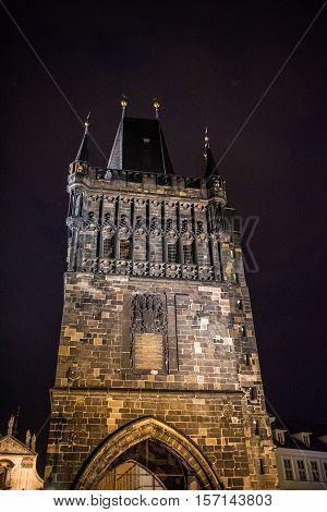 the old Town of Prague Czech Republic