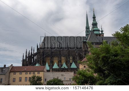 the old Town of Prague Czech Republic