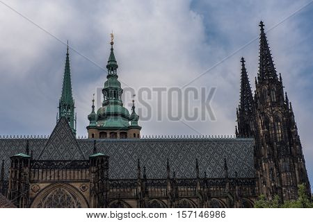 the old Town of Prague Czech Republic