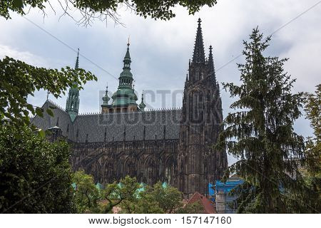 the old Town of Prague Czech Republic