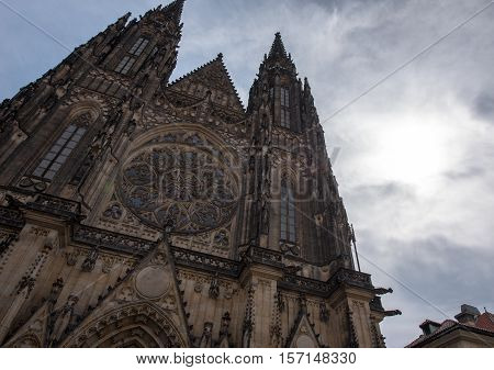 the old Town of Prague Czech Republic