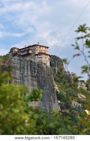 Monastery Roussanov, Meteora, Greece
