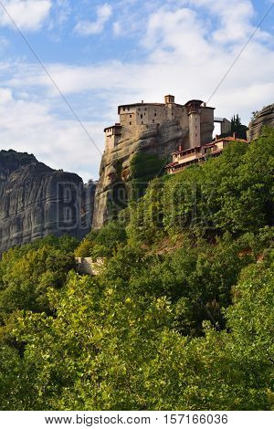 Monastery Roussanov, Meteora, Greece