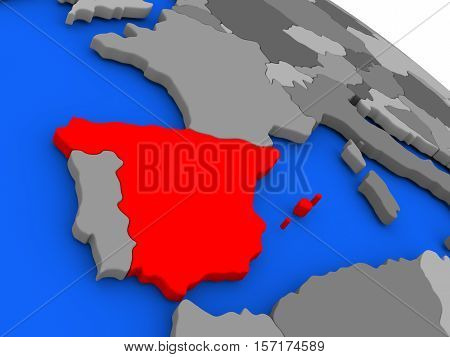 Spain In Red