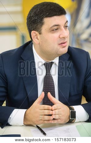 Prime Minister Of Ukraine Vladimir Groisman