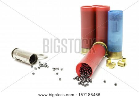 empty sleeve for loading ammunition for hunting rifles