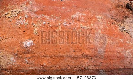 old orange  mediterranean brick, used ages ago