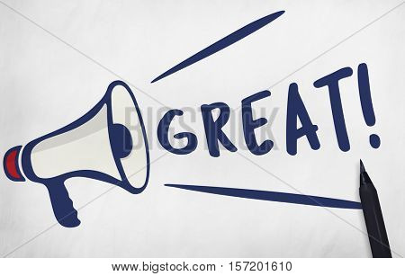 Hello Great Accost Greeting Salute Welcome Concept