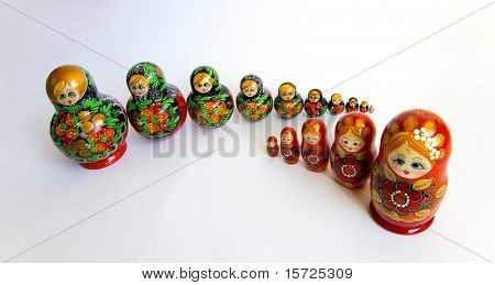 Matreshka - Russian dolls