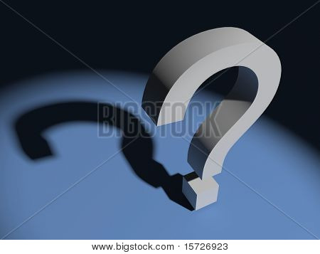 question de signe dans la tache de lumière